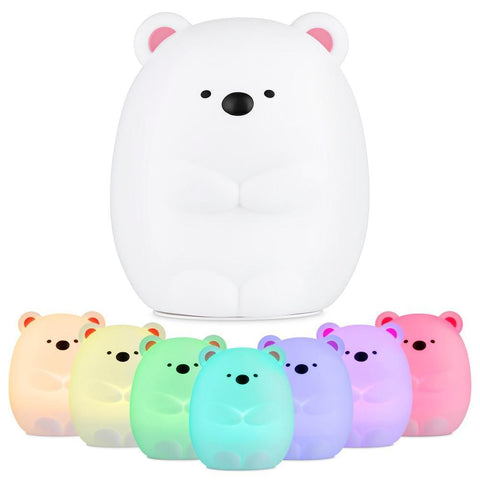 Silicone Squishy Bear Lamp